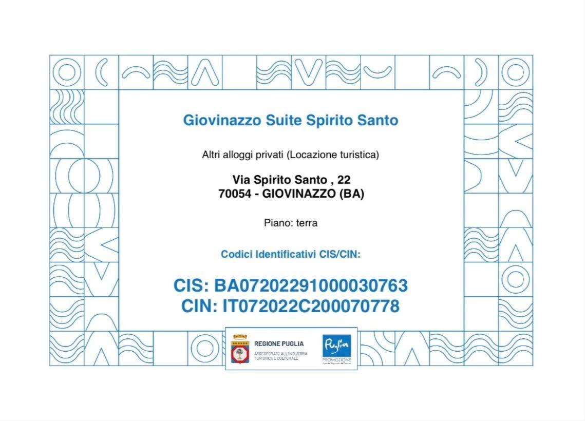 Giovinazzo Suite Spirito Santo Eksteriør billede
